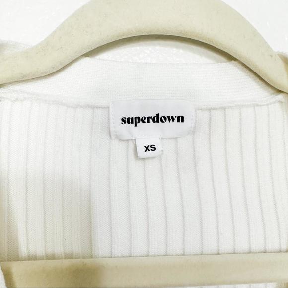Superdown Nichole Cropped Sweater Size XS superdown - Picture 6 of 8